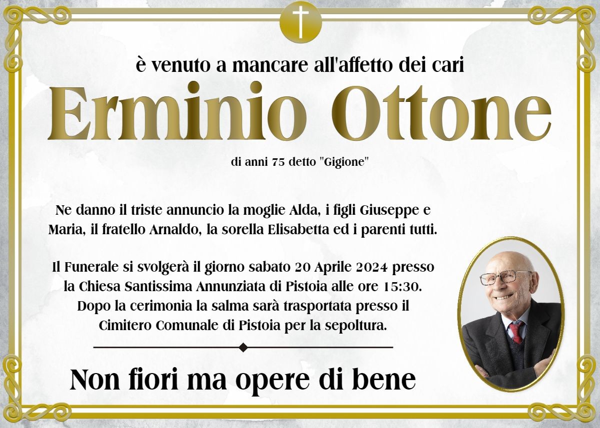MANIFESTO Erminio Ottone