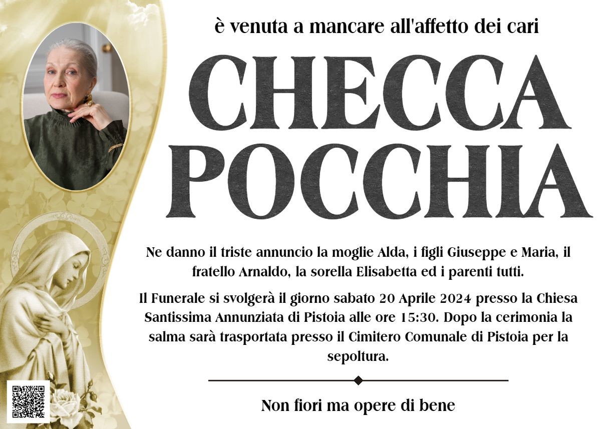MANIFESTO Checca Pocchia